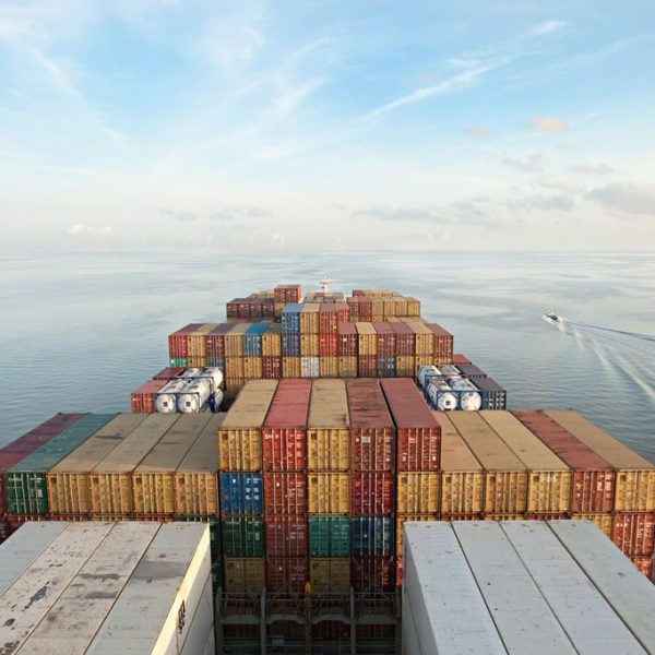 Container Ship (2017) by Lou Vest. Vest is represented by Foto Relevance, a contemporary fine art photography gallery in Houston, TX.